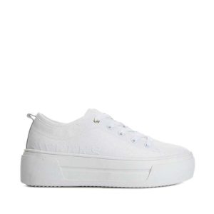 Textilsneakers Lia – vita