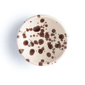 Frukostskål Benegiamo spruzzi / brun