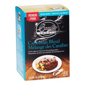 Bradley rökbriketter Premium – Caribbean Blend 48-pack