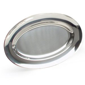 Exxent Serveringsfat Ovalt 48 cm Rostfri