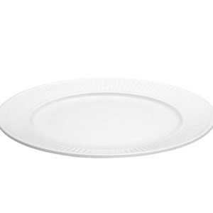Pillivuyt Plissé Tallrik Flat Ø 22 cm Vit