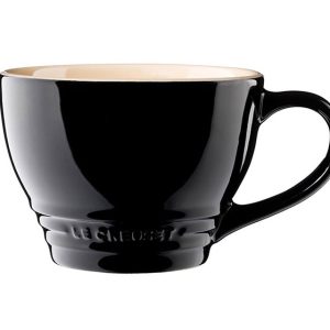 Le Creuset Jumbokopp 0,4 L Blank Svart