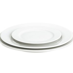 Pillivuyt Sancerre Tallrik Flat Ø 20 cm Vit