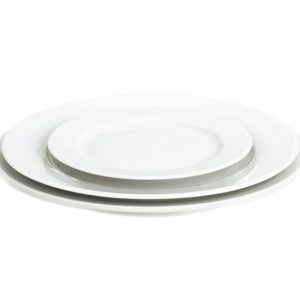 Pillivuyt Sancerre Tallrik Flat Ø 26 cm Vit