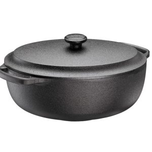 Skeppshult Gryta Oval Med Gjutjärnslock 4 L