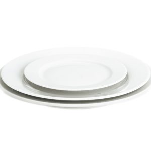 Pillivuyt Sancerre Tallrik Flat Ø 31 cm Vit