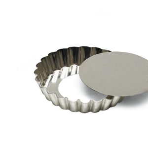 Gobel Tarteletteform Lös Botten Ø 12 cm Bleckplåt