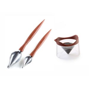 Silikomart Dekorationsskedar 2 st Med Kopp