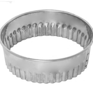 Gobel Utstickare Veckad Ø 4 cm Rostfri