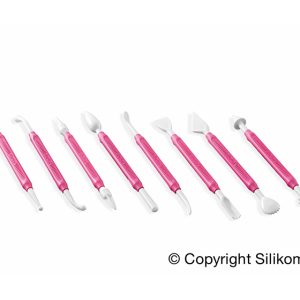 Silikomart Dekorationsredskap 8 Delar