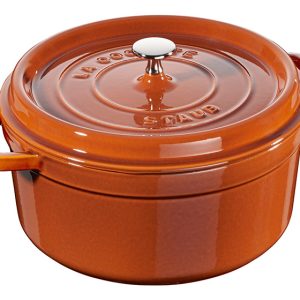 Staub Gryta Rund 5,2 L Ø 26 cm Kanel
