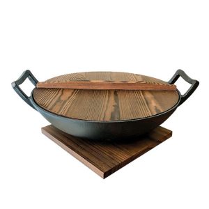 Satake Wok Gjutjärn 6 L Ø 36 cm