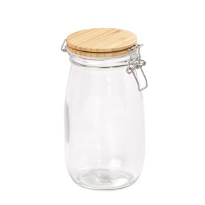 Tala Glasburk Med Lock Bambuträ 1200 ml