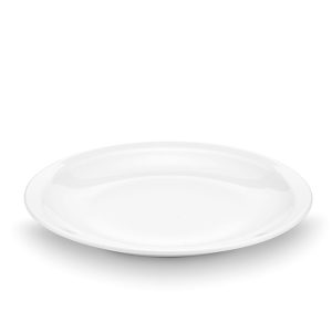 Pillivuyt Bourges Tallrik Flat 24 cm Vit