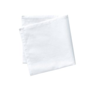 Bastian Tygservett 45×45 cm Vit