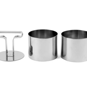 Exxent Stansset Rund 2 st Med Press Ø 7 cm