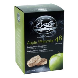 Bradley rökbriketter – Äpple 48-pack