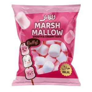 Alfakhr Marshmallow Stora Vit & Rosa 65g