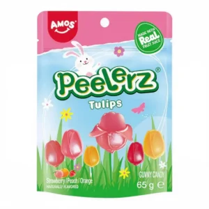 Amos Peelerz Gummy Tulips 65g