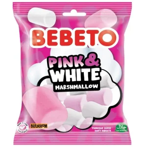 BEBETO Pink & White Marshmallow 60g