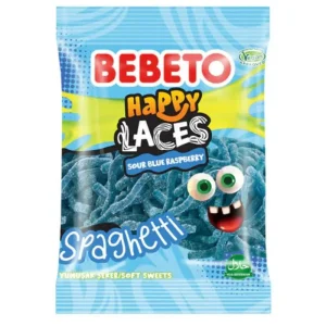 BEBETO Spagetti Sour Blue Raspberr 70g