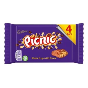 Cadbury Picnic 4 Pack 128g
