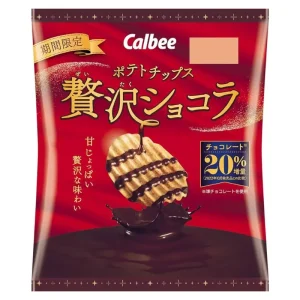Calbee Zeitaku Chocolate Chips 48g
