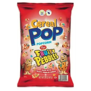 Cereal Pop Popcorn Fruity Pebbles 149g