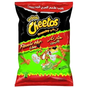 Cheetos Crunchy Flamin Hot Lime 190g