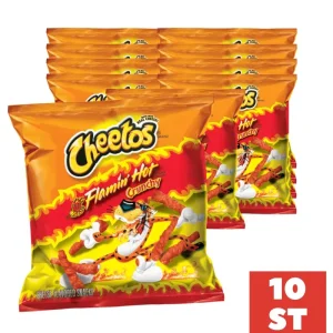 Cheetos Flamin Hot Crunchy 10x35g