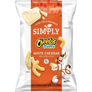 Cheetos Simply White Cheddar Puffs 227g