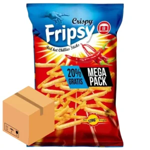 Crispy Fripsy Red Hot Chilli 12 x 120g