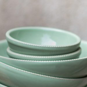 Liten skål grön från Benegiamo