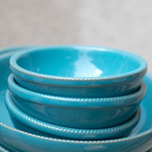 Liten turkos skål från Benegiamo