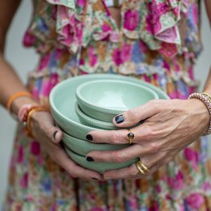 Skål grön från Benegiamo