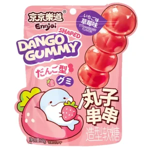 ENNJOI Dango Shaped Gummy Strawberry 60g