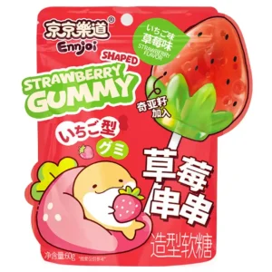 ENNJOI Strawberry Shaped Gummy Flavour 60g