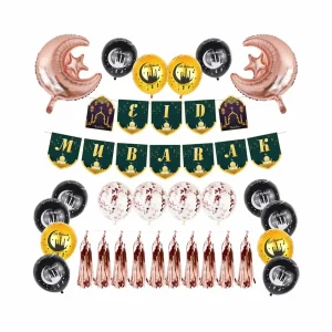 Eid Mubarak ballongset, 41 delar