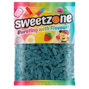 Fizzy Blue Raspberry Bottles 1kg
