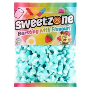 Fizzy Blue & White Stars 1kg