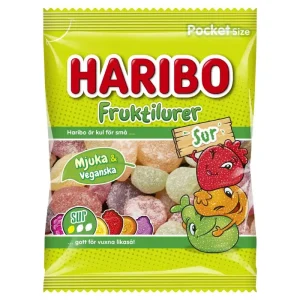 Haribo Fruktilurer Sur 75g