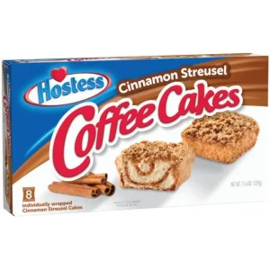 Hostess Cinnamon Streusel Coffee Cakes 329g