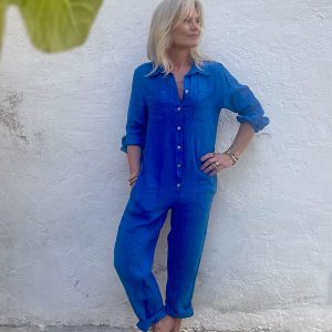 Linneoverall Blå från Verkstan