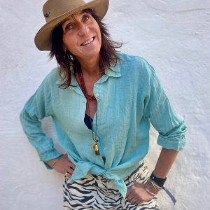 Linneskjorta Aqua från Verkstan