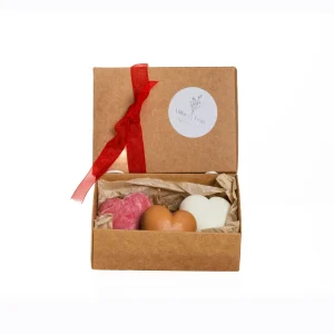 Millas Fröjd hjärtformade tvålar i paket