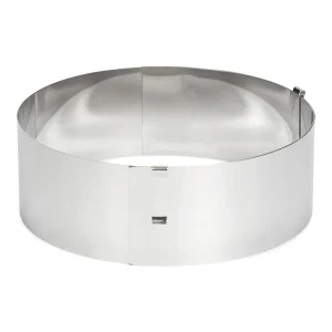 Justerbar tårtring bakring anslagsring 13-31 cm