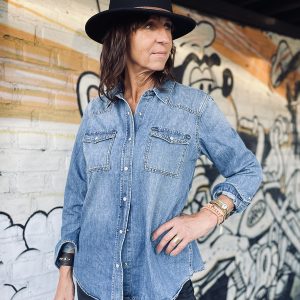 Jeansskjorta från Line of Oslo