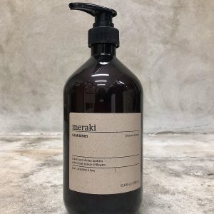 Diskmedel med pump / Brun