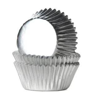 Minimuffinsform Silver folierad