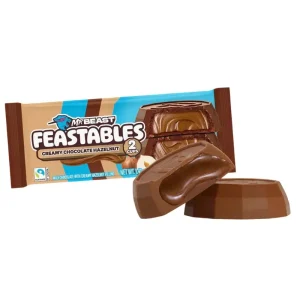 MrBeast Feastables Creamy Chocolate Hazelnut Cups 40g